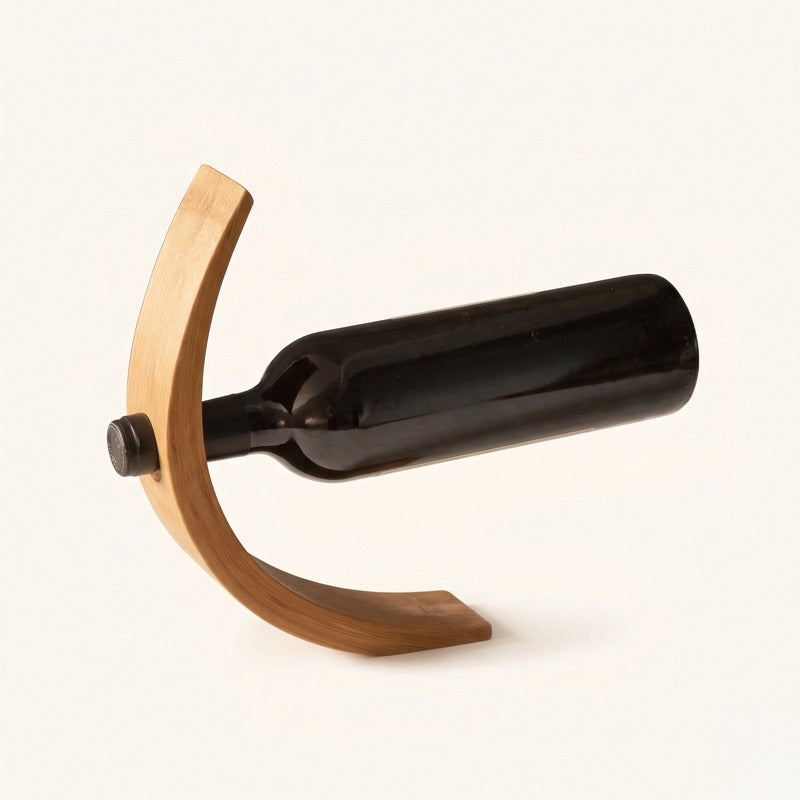Porte bouteille bambou
