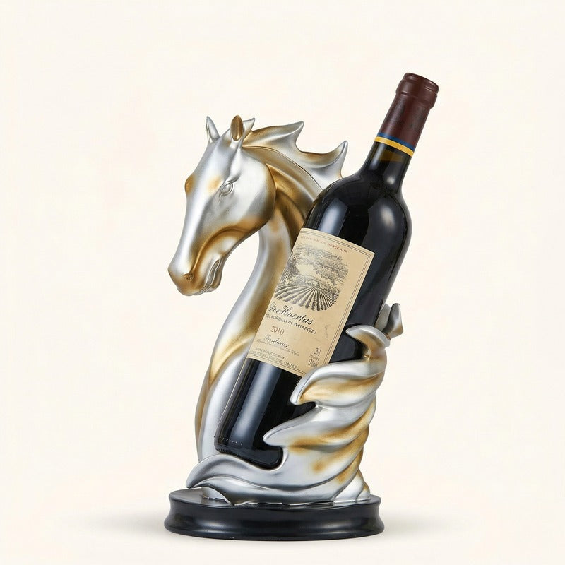 Porte bouteille cheval