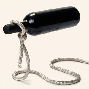 Porte bouteille corde