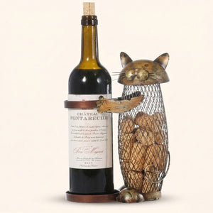 Porte bouteille de vin original