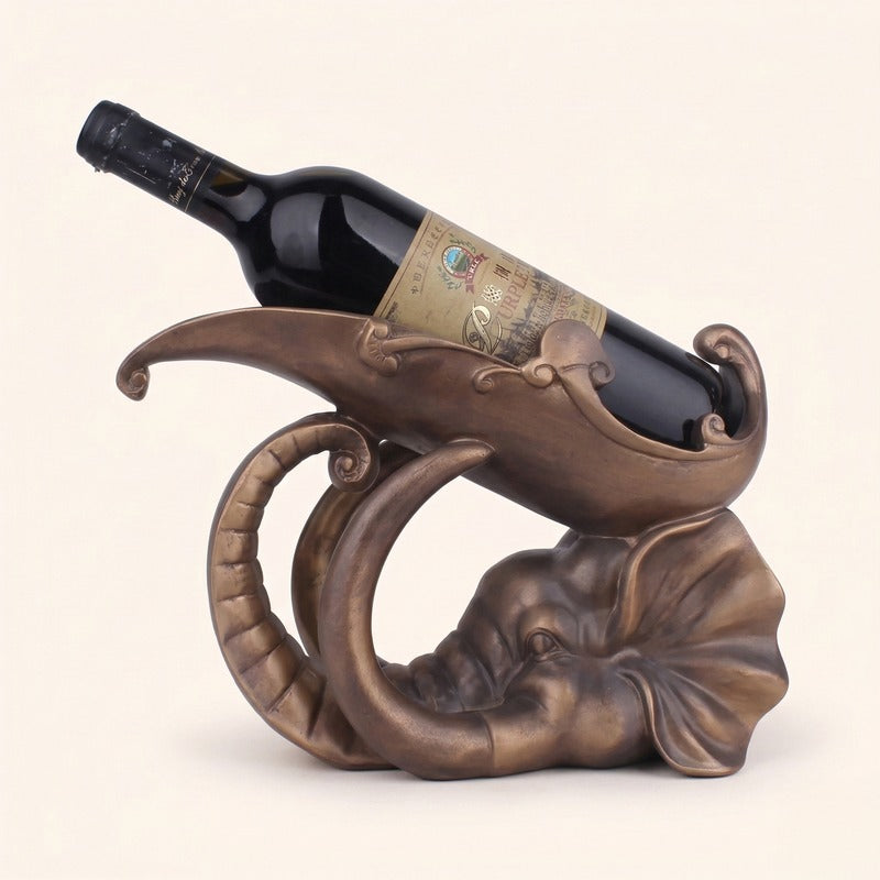 Porte bouteille elephant décor