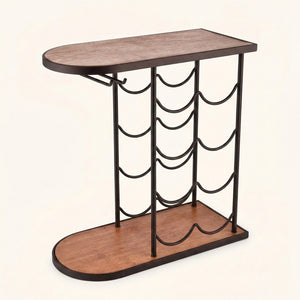 Porte bouteille en bois