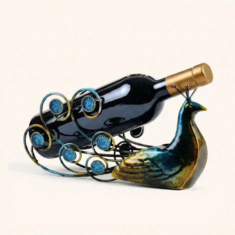 Porte bouteille en metal