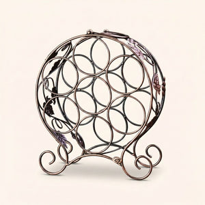 Porte bouteille fer forge