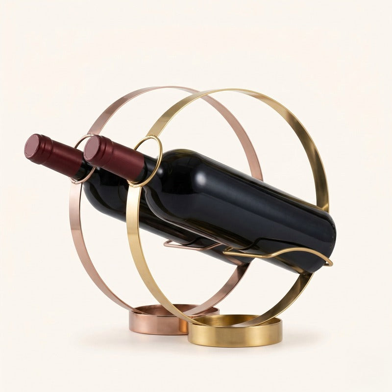 Porte bouteille metal