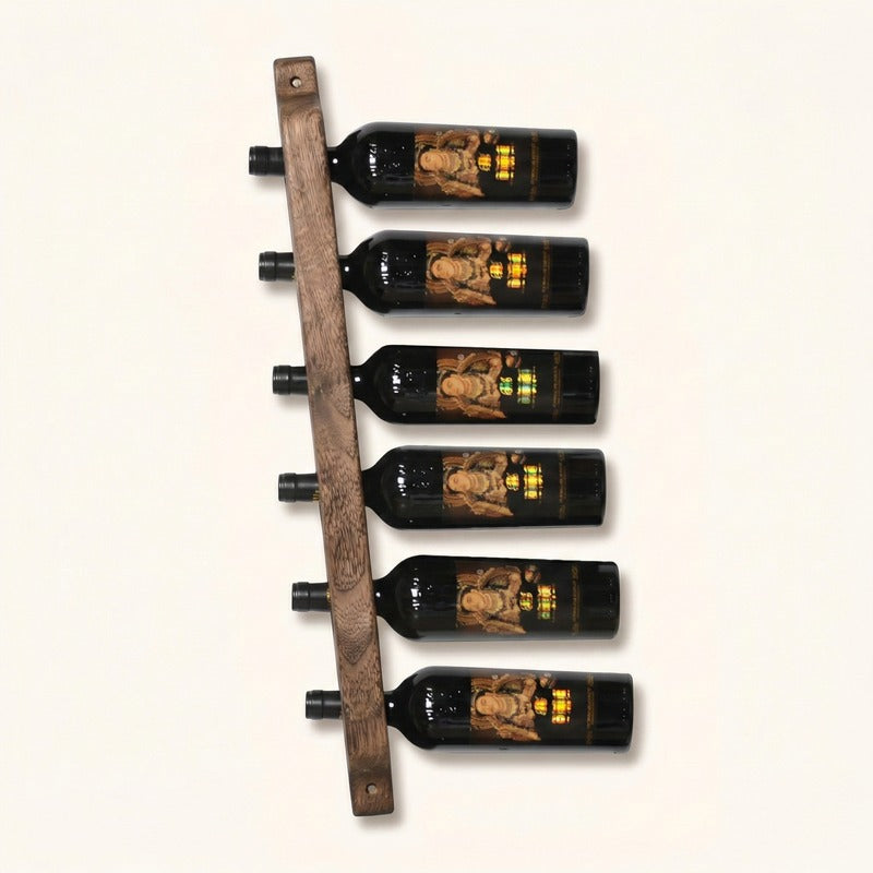 Porte bouteille mural palette