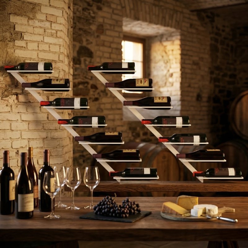 Range bouteille décor Image